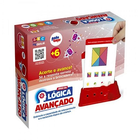 Jogo da Lógica Avançado Pakitoys