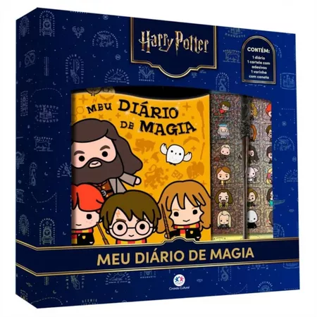 Kit Diário Harry Potter Meu Diário de Magia