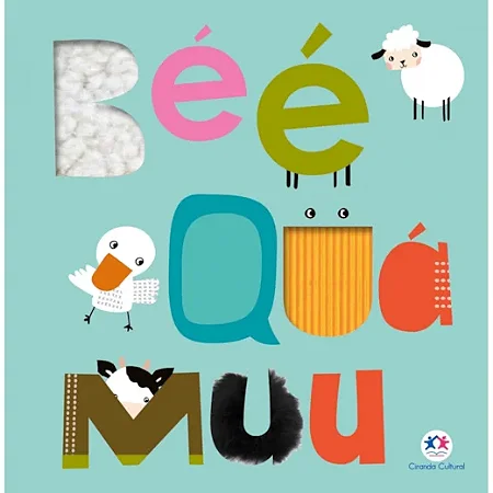 Livro Toque e Sinta Béé Quá Muu