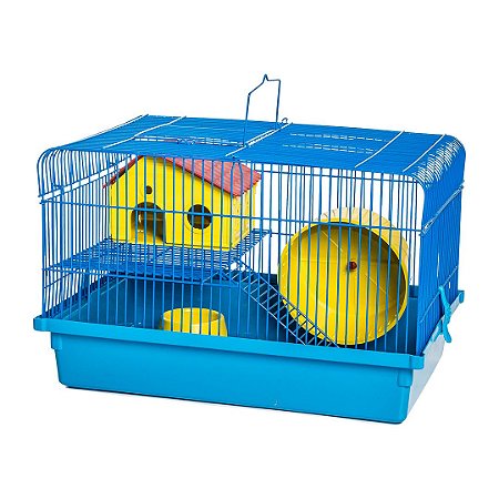 Gaiola Horizontal para Hamster 2 Andares