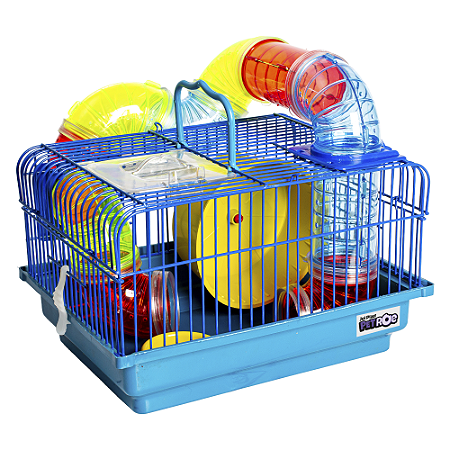 Gaiola para Hamster Brasileirinha Tubo Luxo