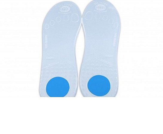 Palmilha Siligel Inteira Com Ponto Azul