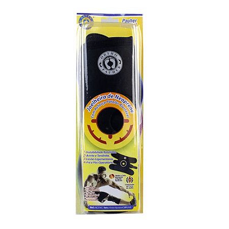 JOELHEIRA DE NEOPRENE COM REFORCO PATELAR