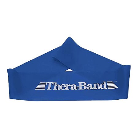 Faixa Elastica de Resistencia Thera Band Chantal Azul