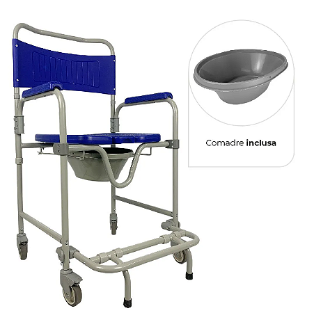 Cadeira de Banho Dobrável e Desmontável até 150 Kg D45