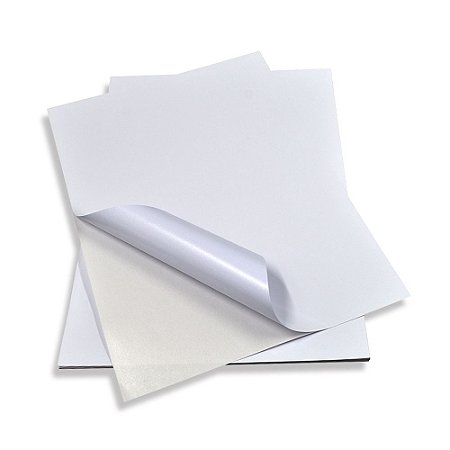 Pacote De Papel Adesivo Fotográfico A4 Glossy 135g (20 Folhas)