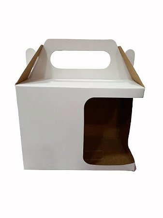 CAIXINHA / CAIXA PARA CANECA DE CERÂMICA 325ML COM VISOR