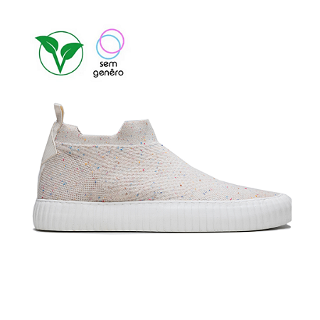 Tênis Knit IC 1101 Galaxy Canelado Arcas Bear