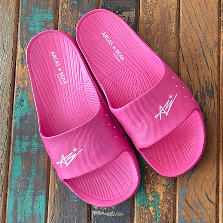 Chinelo Slider Rosa