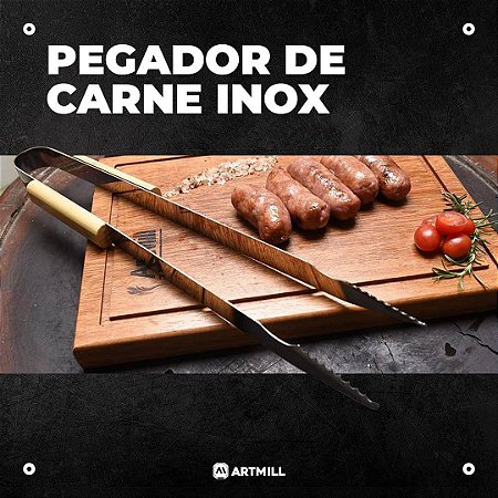 Pegador de Carne INOX