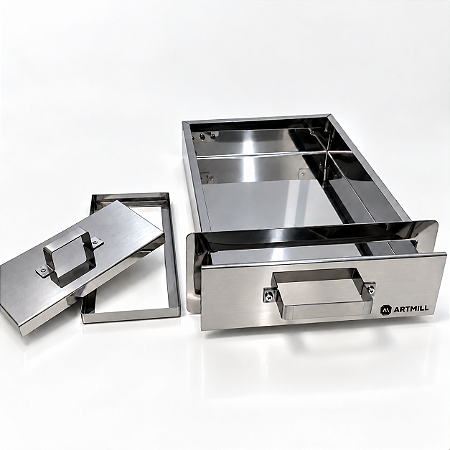 Gaveta Cinzeiro INOX 430 - 39x26 – ArtMill