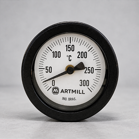 Termômetro Analógico 0-300 °C Haste 50 – ArtMill
