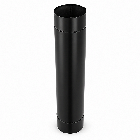 Tubo Galvanizado 8" com Pintura Eletrostática Preta ArtMill