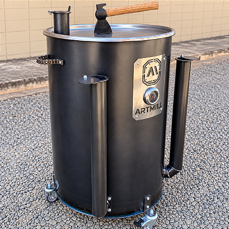 Drum – Defumador de Tambor a Carvão ArtMill