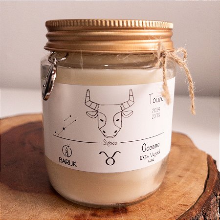 Vela Aromática - Signo Touro