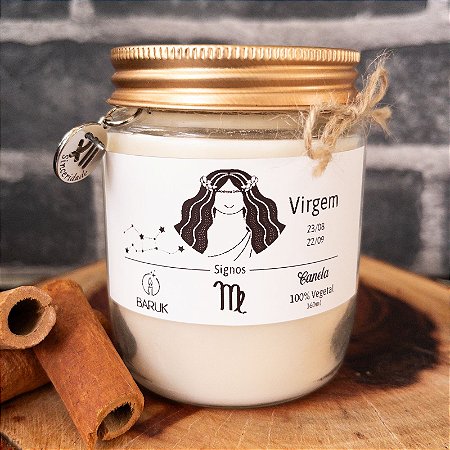 Vela Aromática - Signo Virgem
