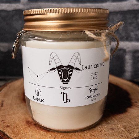 Vela Aromática - Signo Capricórnio