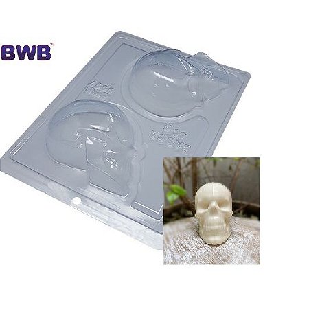 BWB Forma para Chocolate Cranio (3 Partes " 01 Silicone") cod 9997