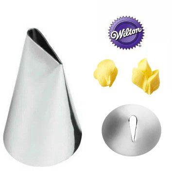 Wilton Bico 102 de Confeitar Pétala de Inox Pequeno