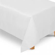 Toalha de mesa Branco TNT  1,40 x 2,20 Retangular c/ 01 unid - Best Fest