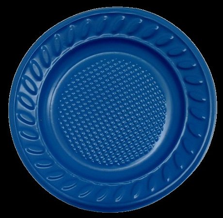 Prato Azul Sobremesa 15cm c/ 10 unids - Louri Festas (SDF)