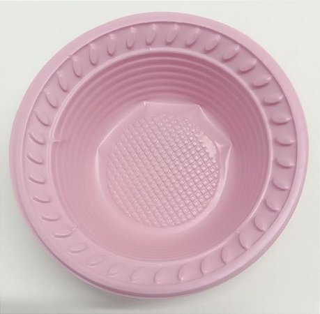 Prato Fundo Cumbuca Rosa 12cm c/ 10 unids - Louri Festas (SDF)