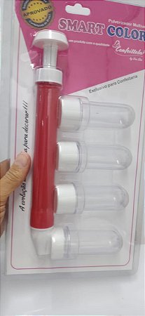 Pulverizador Multiuso Smart Color Vermelho ( Bombinha ) - Confeittela