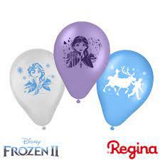 Balão Látex Frozen II 9" Pol c/ 25un - Regina
