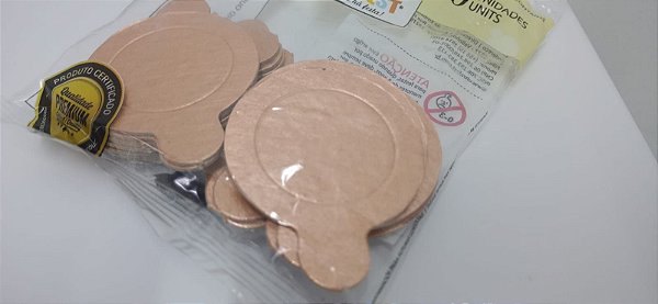 Base para Doces O. Rosê 5,5cm c/ 20 unids - Ultrafest