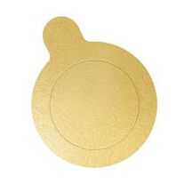 Base para Doces 8 cm Redonda Ouro c/ 20 unids - ULTRAFEST