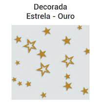 Saco PP Estrela Ouro 10x15cm c/ 50 unids - Aia Embalagens