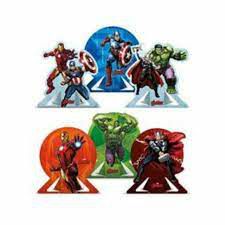Decoração de Mesa Avengers Animated Vingadores c/ 06 unids - Regina
