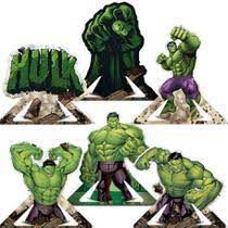 Decoração de Mesa Hulk Core c/ 06 unids - Regina