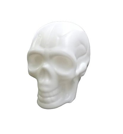 Mini Cranio Branco c/ 12 unids Halloween - Brasilflex