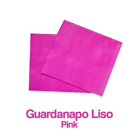 Guardanapo de Papel Colorido Pink c/ 50 unids 19,5 x 21,5cm - Plac