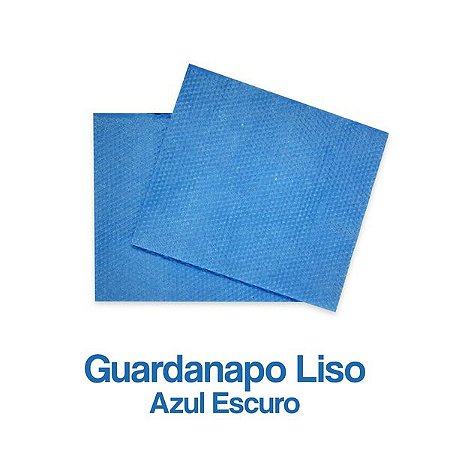 Guardanapo de Papel Colorido Azul Escuro c/ 50 unids 19,5 x 21,5cm - Plac