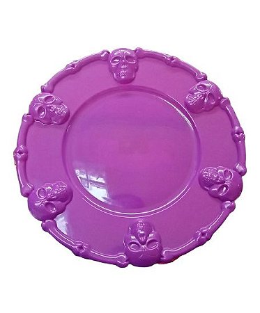 Bandeja Halloween 36cm Roxo - YDH