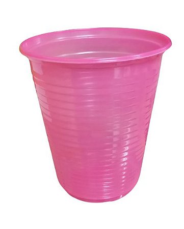 Copo descartável Pink 200ml c/ 50 unids Biodegradavel - Trik Trik (Biodegradável)