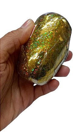 Fitilho Dourado Glitter 5mmx50m 01 unid - Wei