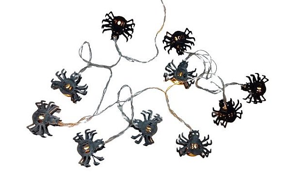 Fio de Led Aranha Halloween 1,90m - Wei