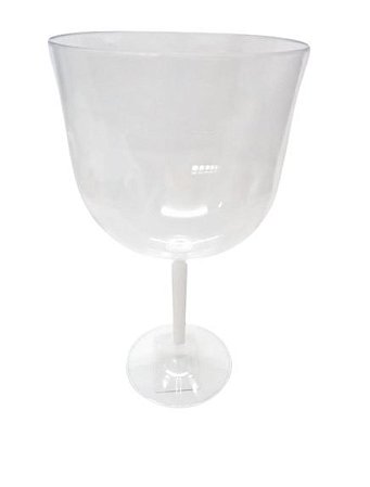 Taça de Gin 550ml Cristal haste Branca - Deluma