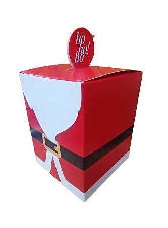 Kit Caixa Pop up Noel c3908 Natal Hohoho c/ 05 unids - Ideia Embalagens