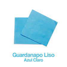 Guardanapo de Papel Grande Azul Claro c/ 50 unids 29 x 31cm - Plac