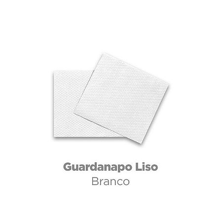 Guardanapo de Papel Grande Branco c/ 50 unids 29 x 31cm - Plac