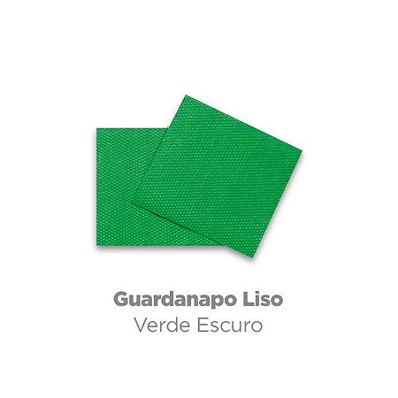 Guardanapo de Papel Grande Verde Escuro c/ 50 unids 29 x 31cm - Plac