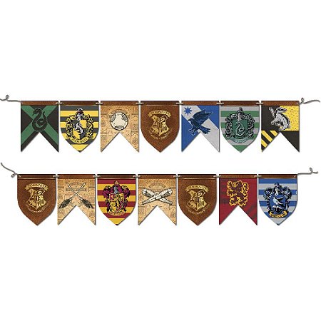 Faixa Decorativa Harry Potter 1,93m x 17,5cm c\ 01 unid - Festcolor