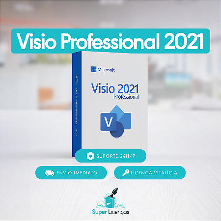 MICROSOFT VISIO PROFESSIONAL 2021 – VITALICIO ORIGINAL