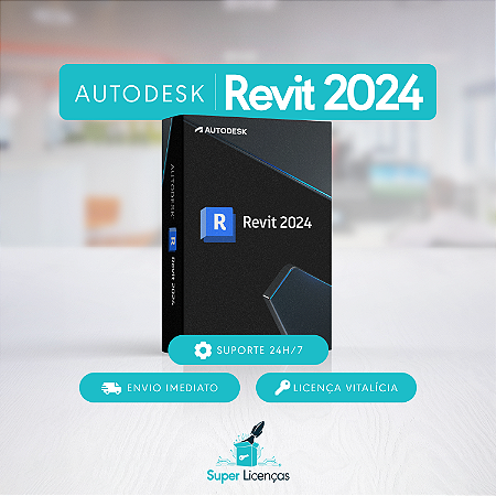 Autodesk Revit 2024 para Windows e Mac – Envio Imediato - Licença Vitalicia