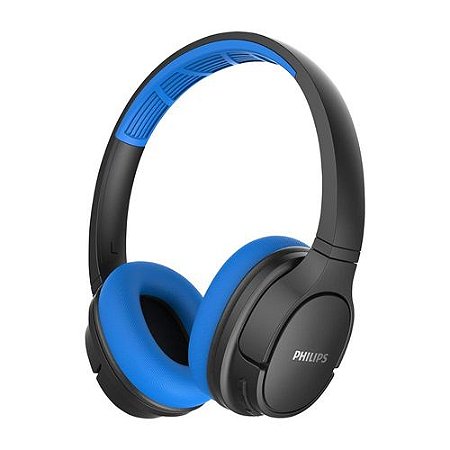 Fone De Ouvido Wireless Philips Supra Auricular Tash402BL Azul - Pereira  Multimarcas
