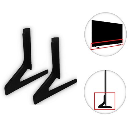 Base Pedestal Para TV Samsung Modelo QN65Q60BAG